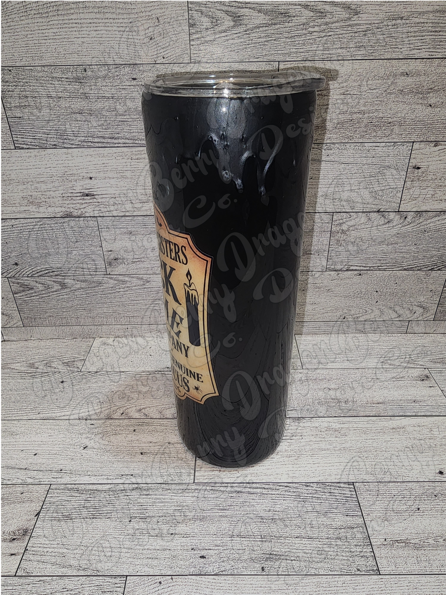 Black Flame Candle