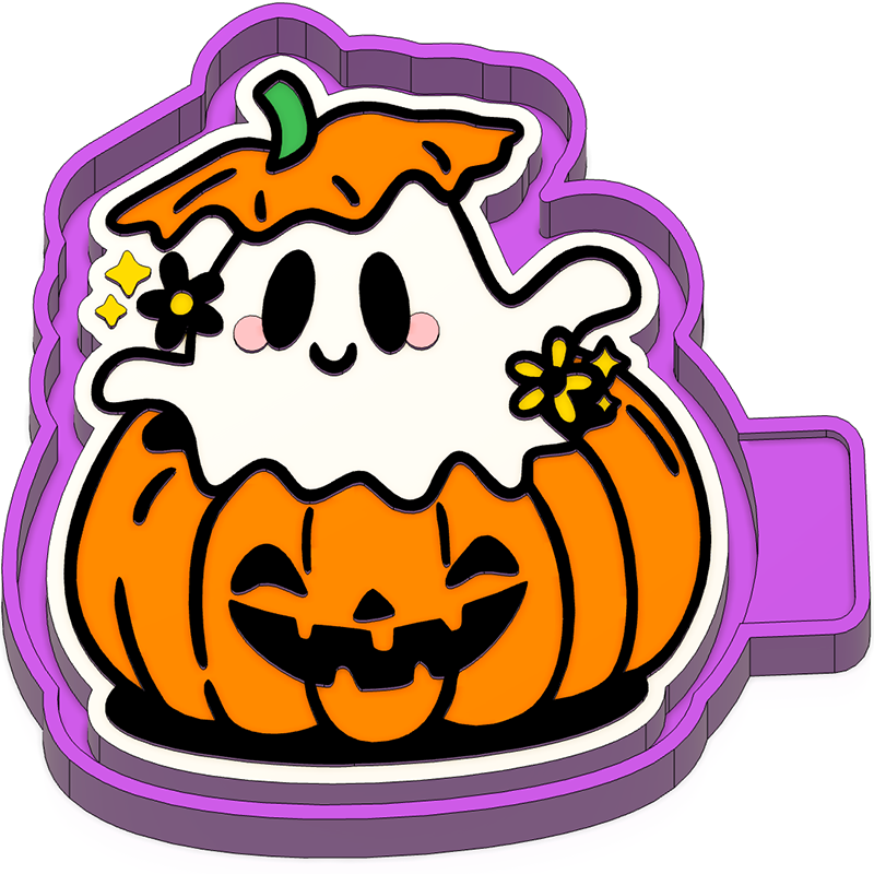 Cute Pumpkin Ghost Freshie