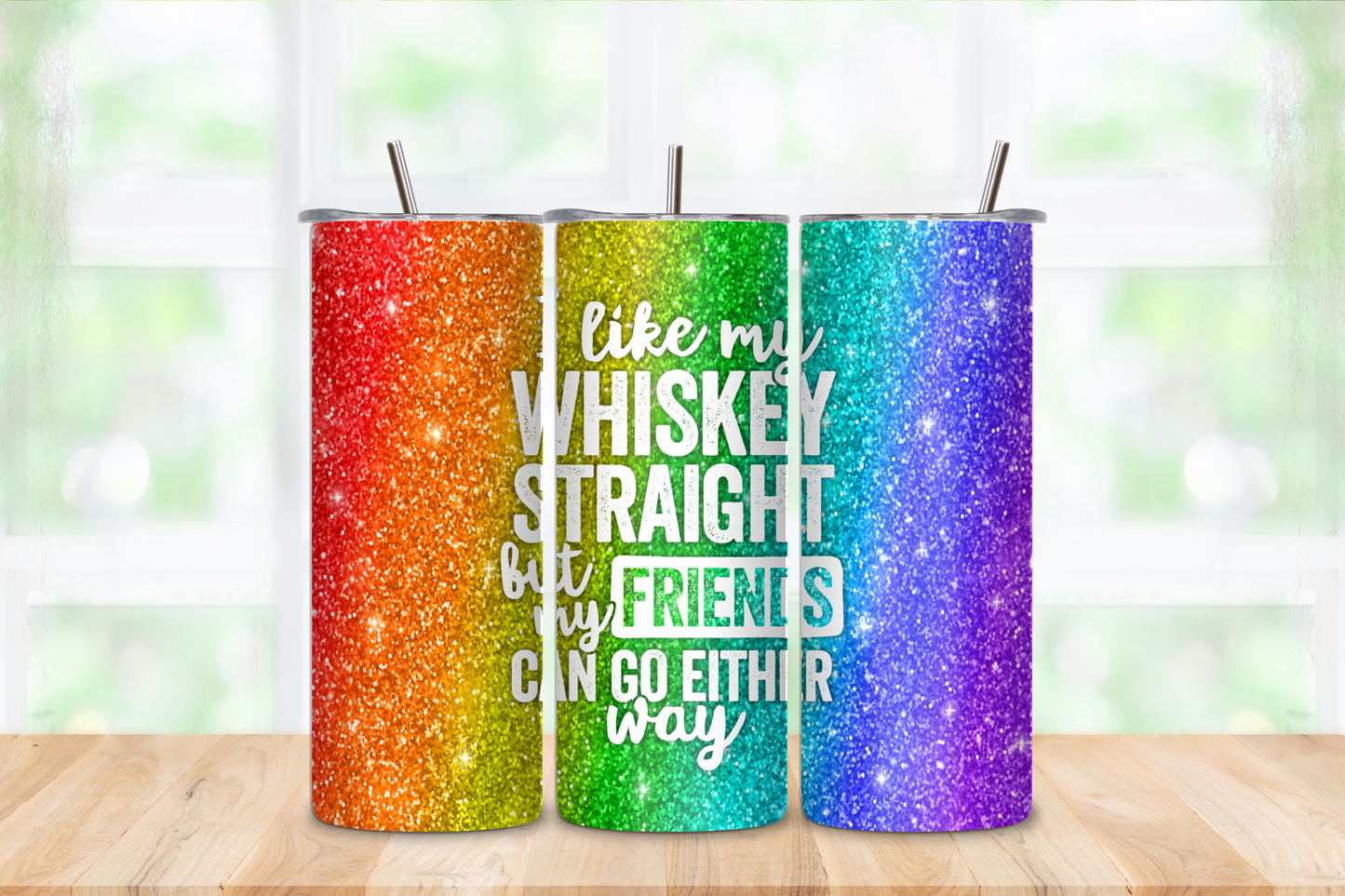 I like my whiskey straight but my friends can go either way