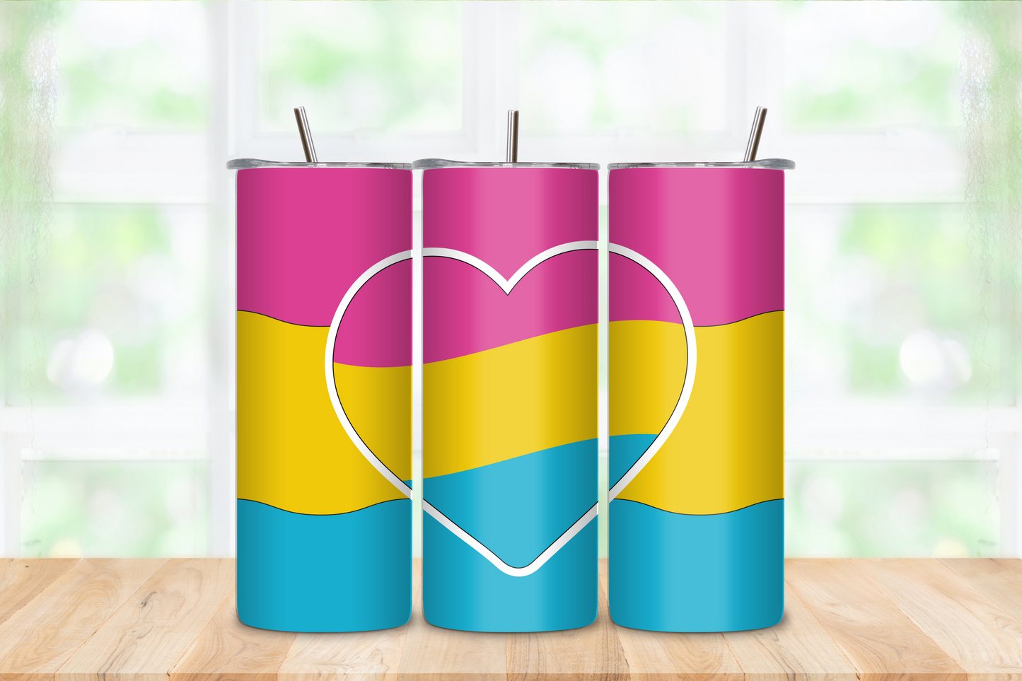 Pride Heart Flags