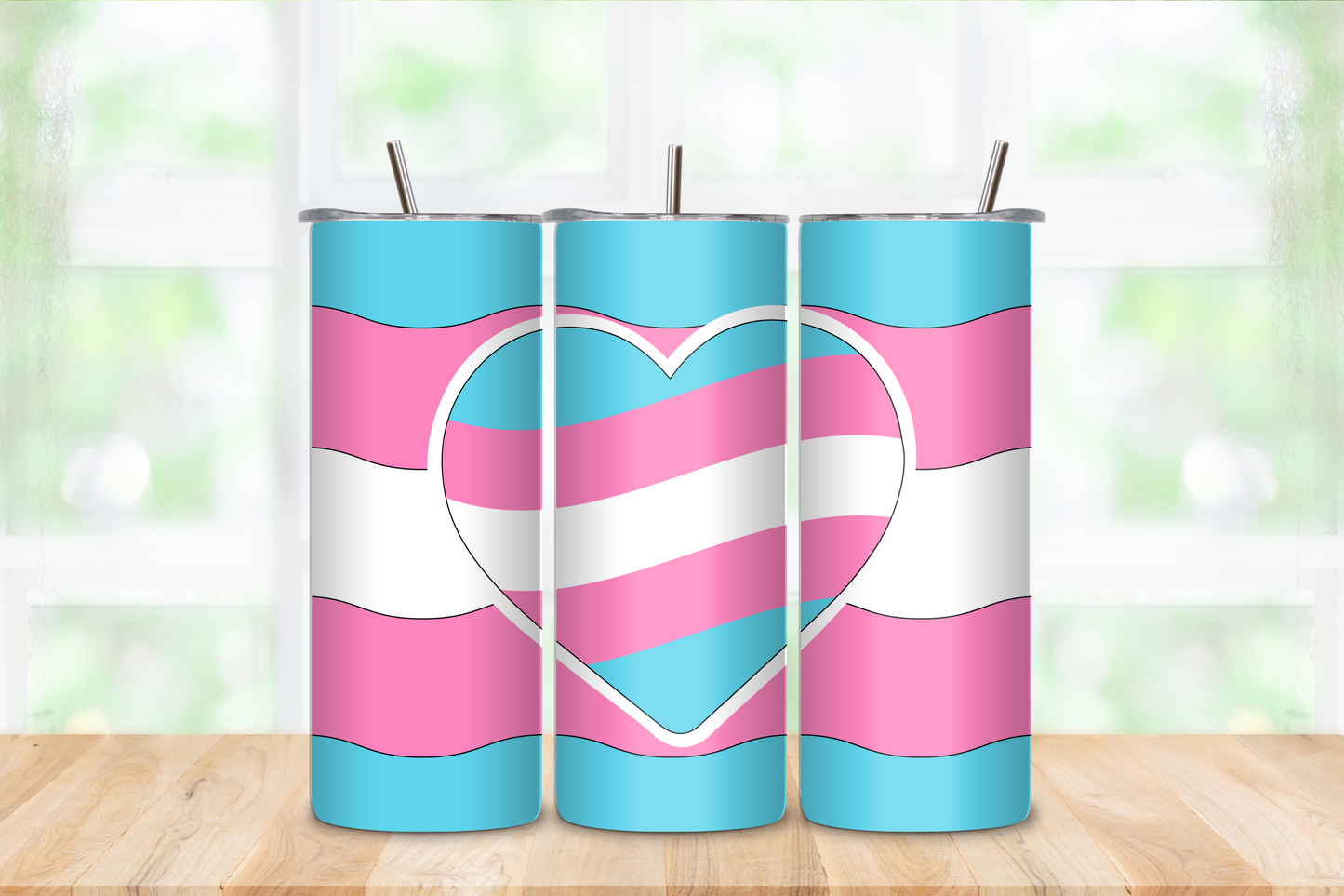 Pride Heart Flags