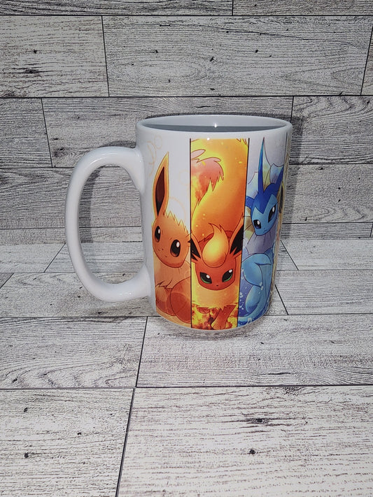 Eevee and evolutions Mug