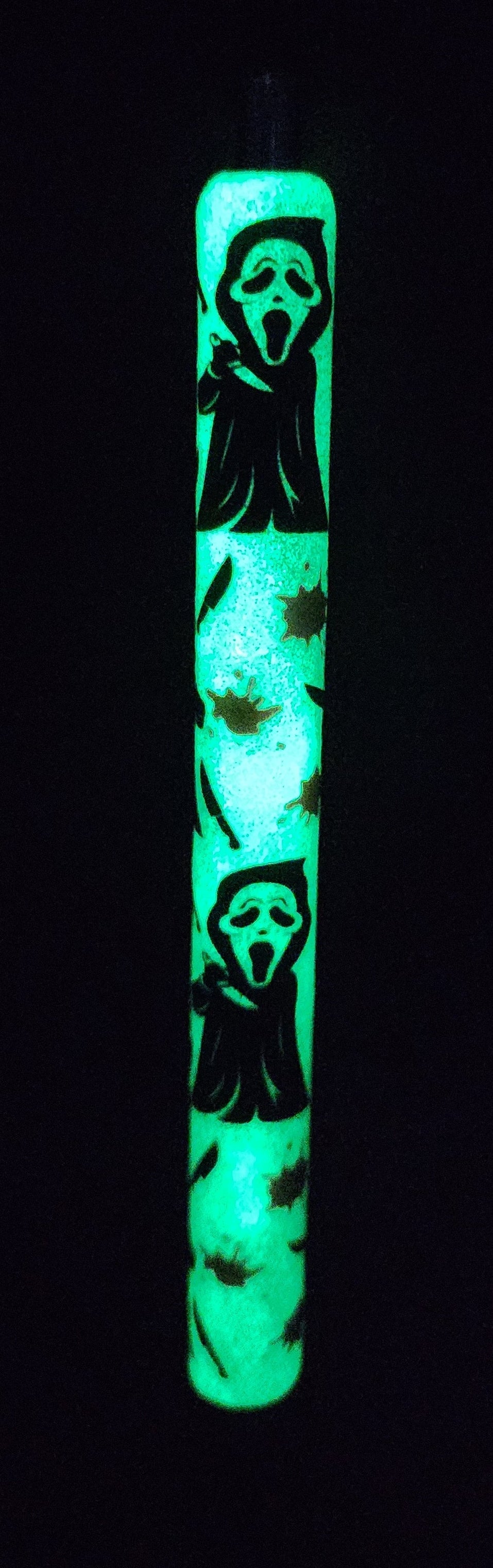 Glow in Dark Scream Epoxy Pen