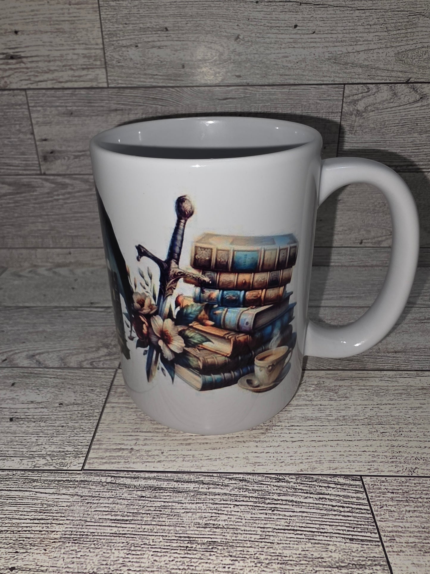 Book Dragon Coffee Mug