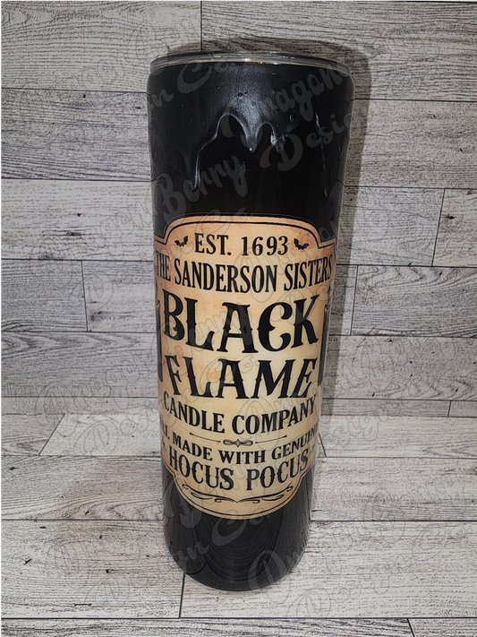 Black Flame Candle
